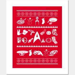 Star Trek Christmas Posters and Art